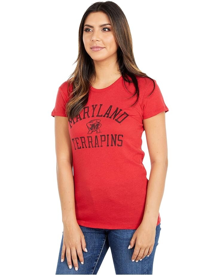

Футболка Champion Maryland Terrapins Keepsake Tee, красный
