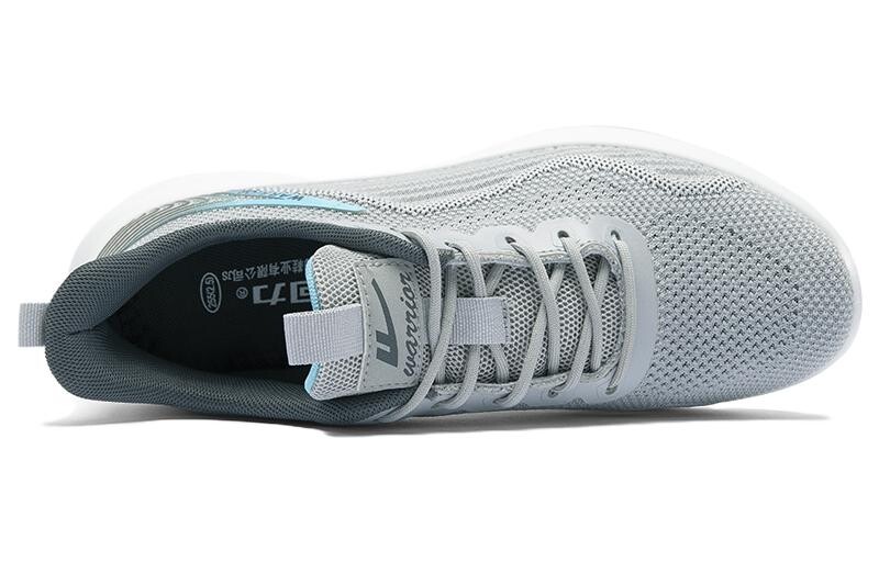 Кроссовки WARRIOR Lifestyle Shoes Men Low-top Gray, серый/синий — фото 3