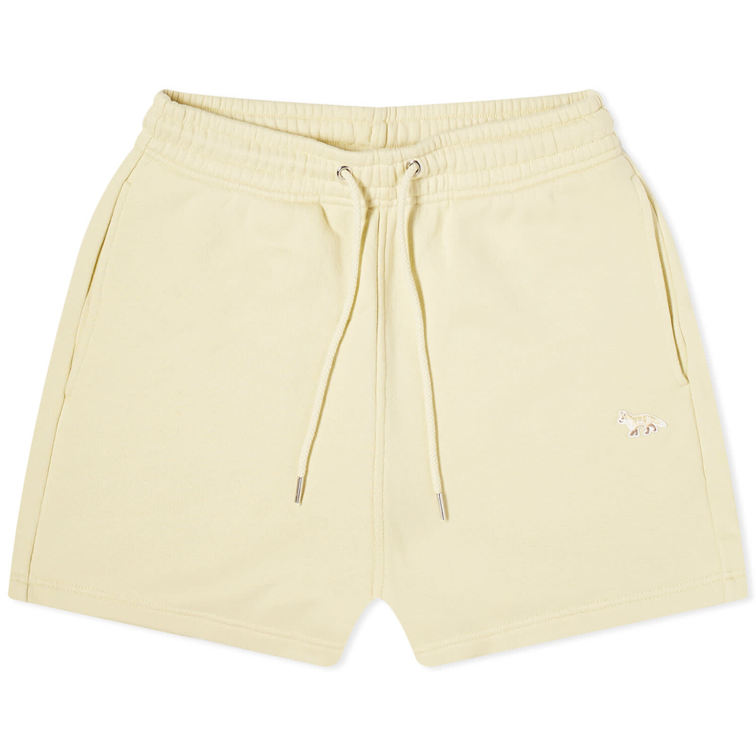 

Шорты Maison Kitsune Baby Fox Patch Regular Jog Shorts, цвет Chalk Yellow