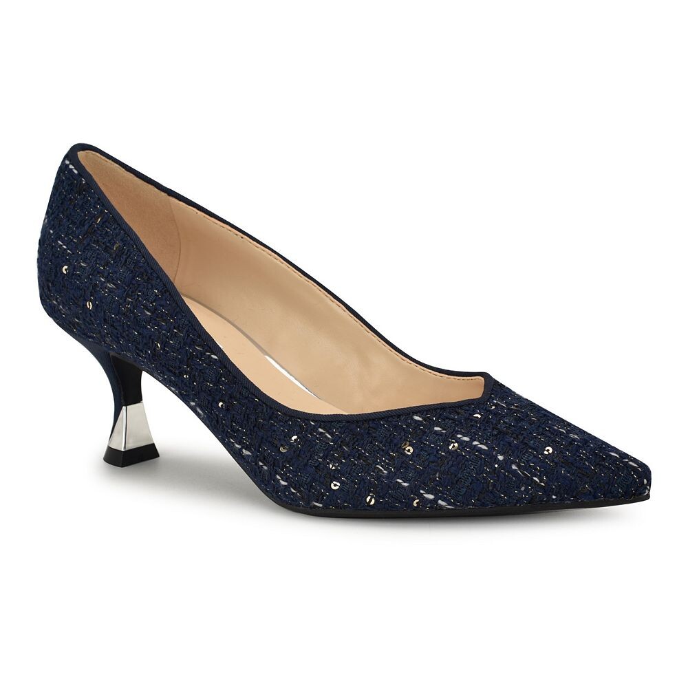 Женские туфли-лодочки Nine West Andes, цвет Dark Blue Tweed