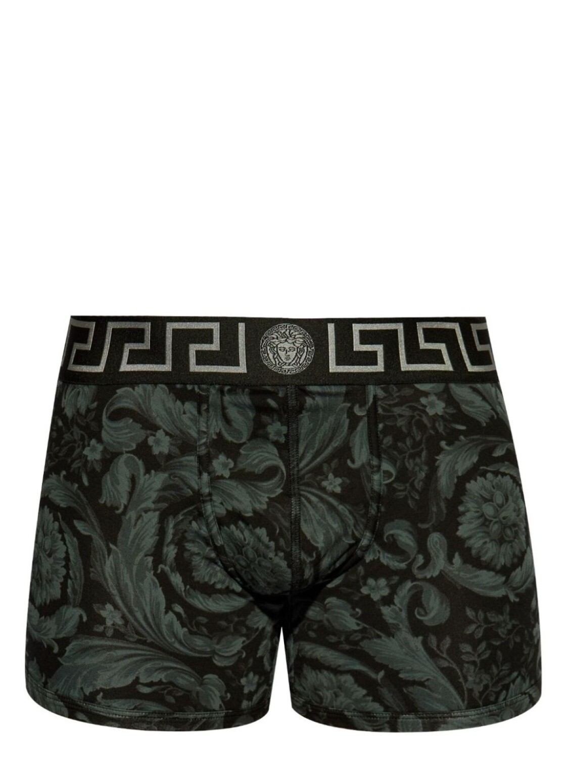 

Versace боксеры с узором Barocco, черный
