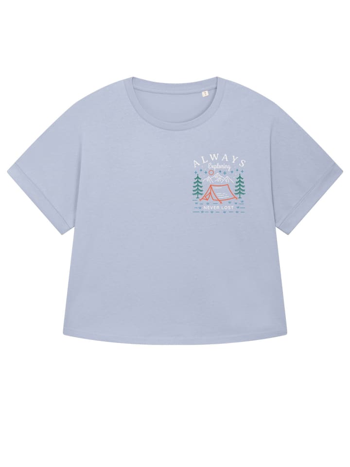 

Футболка Всегда исследуй, никогда не теряйся в цвете Serene Blue wat Apparel, Синий, Футболка Всегда исследуй, никогда не теряйся в цвете Serene Blue wat Apparel