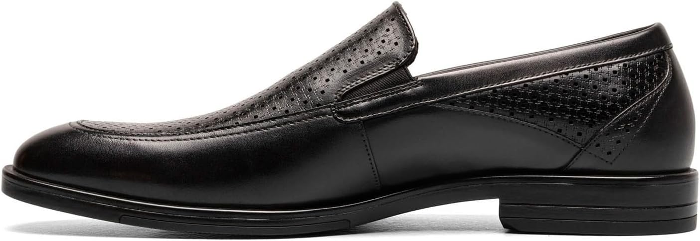 Мужские лоферы Stacy Adams Aiden Moc Toe без застежек, черный — фото 4
