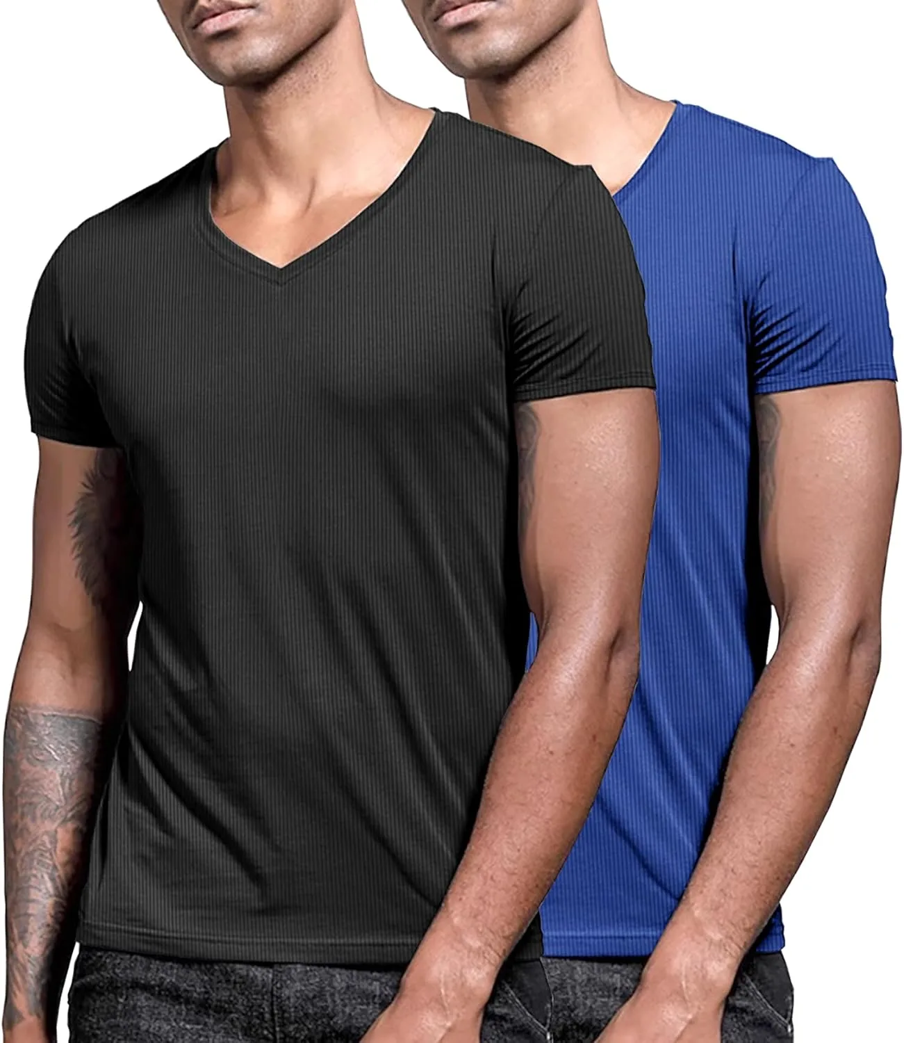 

Мужская футболка V-образного выреза Active Quick Dry для бега и тренировок Lehmanlin