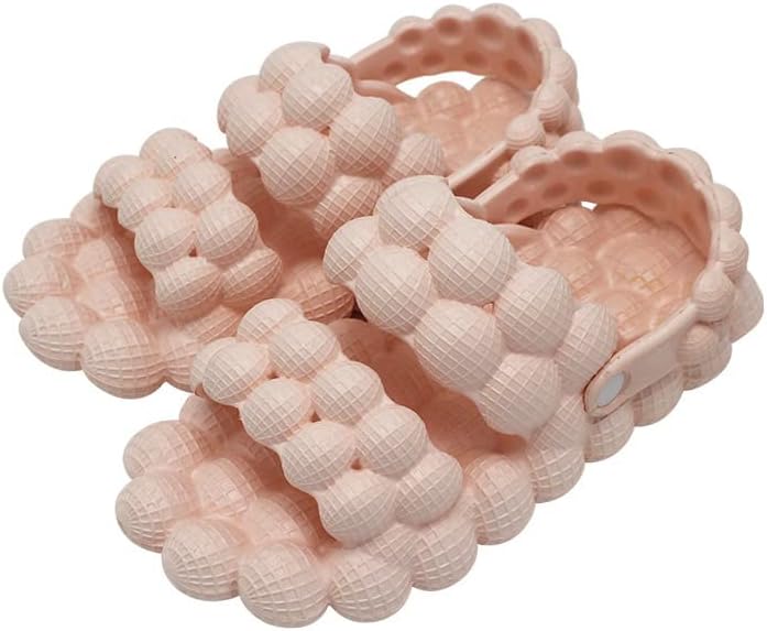 

Сандалии ELLEES унисекс для взрослых, милые, в виде облачка, для женщин и мужчин, нескользящие, для ванной комнаты и душа, с мягкой толстой подошвой, для дома и улицы, розовый