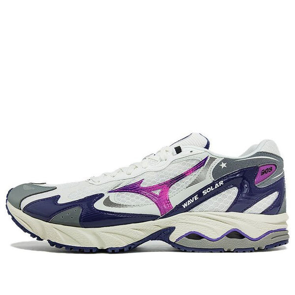 

Кроссовки wave solar 'blue purple silverwhite' Mizuno, синий