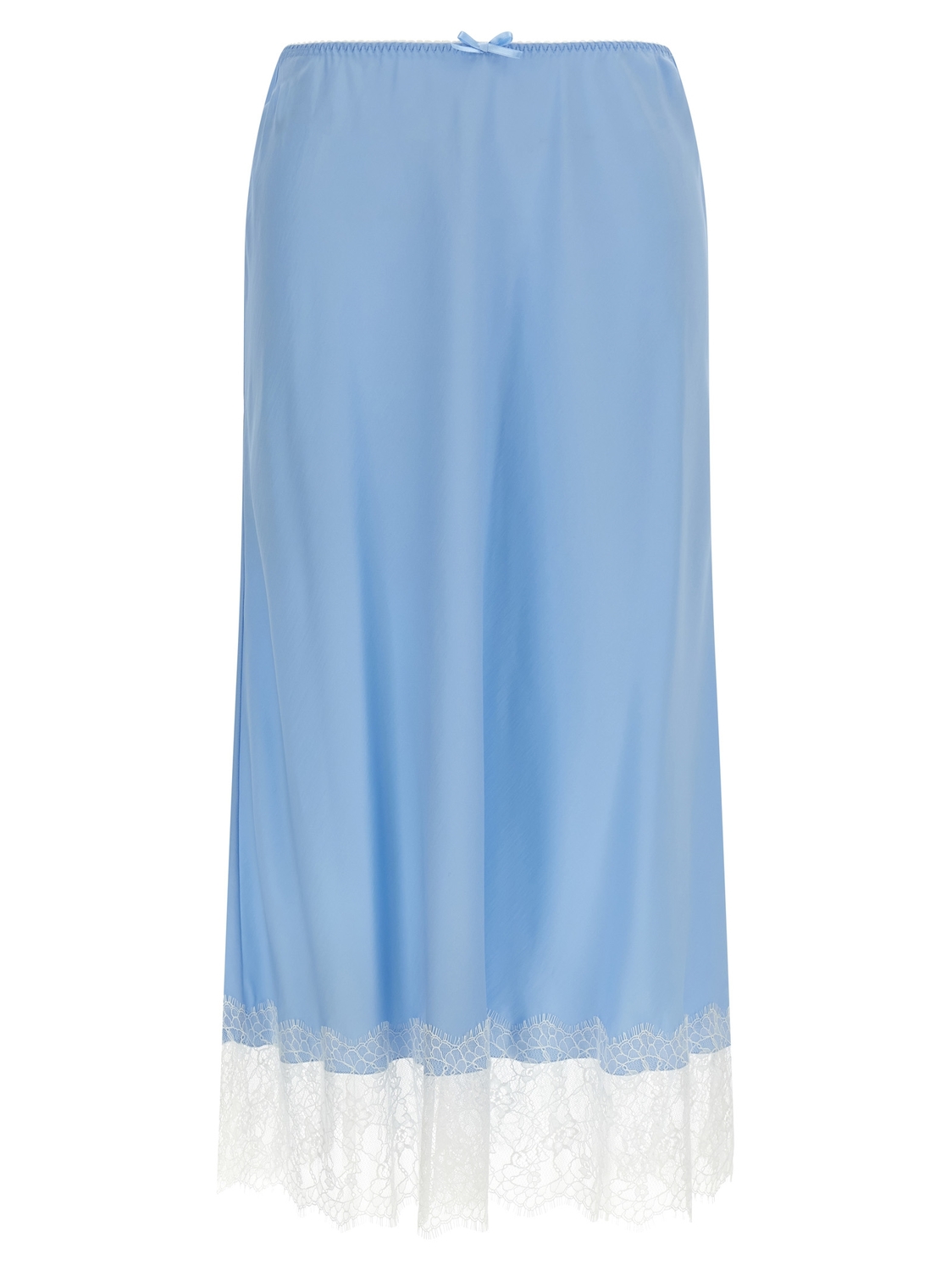 

Кружевная юбка Moschino, голубой