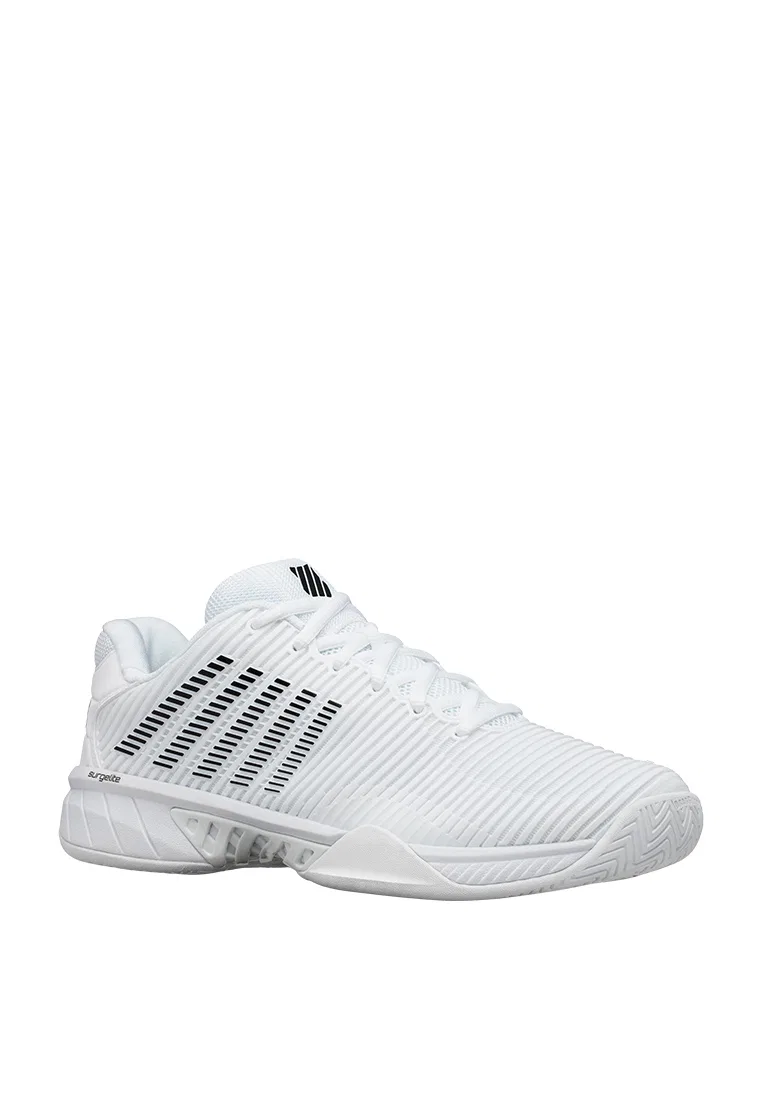 Мужские теннисные кроссовки Hypercourt Express 2, Lotto K-Swiss, белый/черный — фото 2