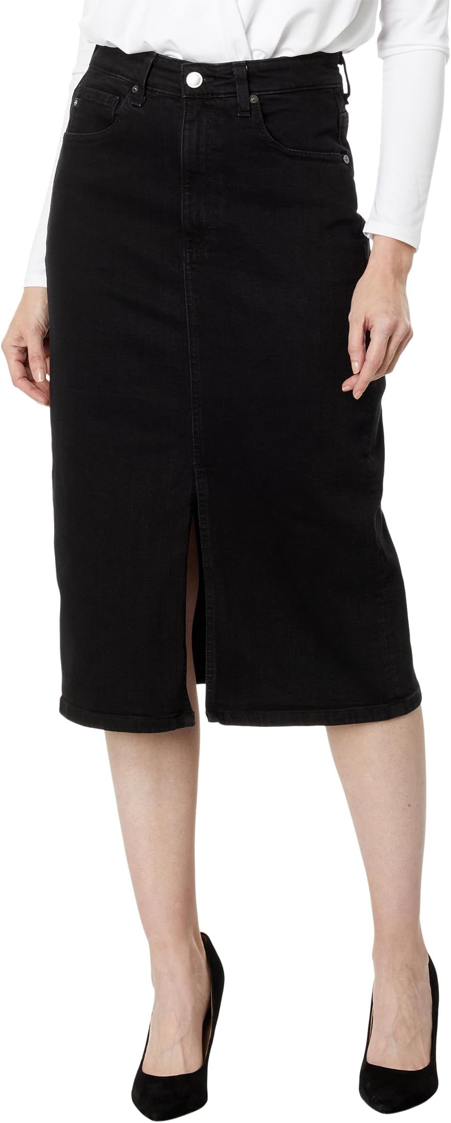 

Юбка AG Jeans Tefi Skirt, цвет Black Cast