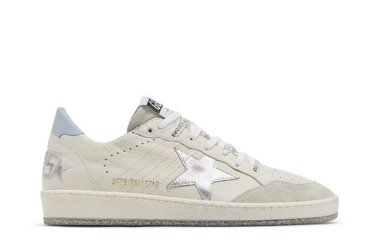 

Кроссовки Golden Goose Wmns Ball Star White Blue Fog, белый