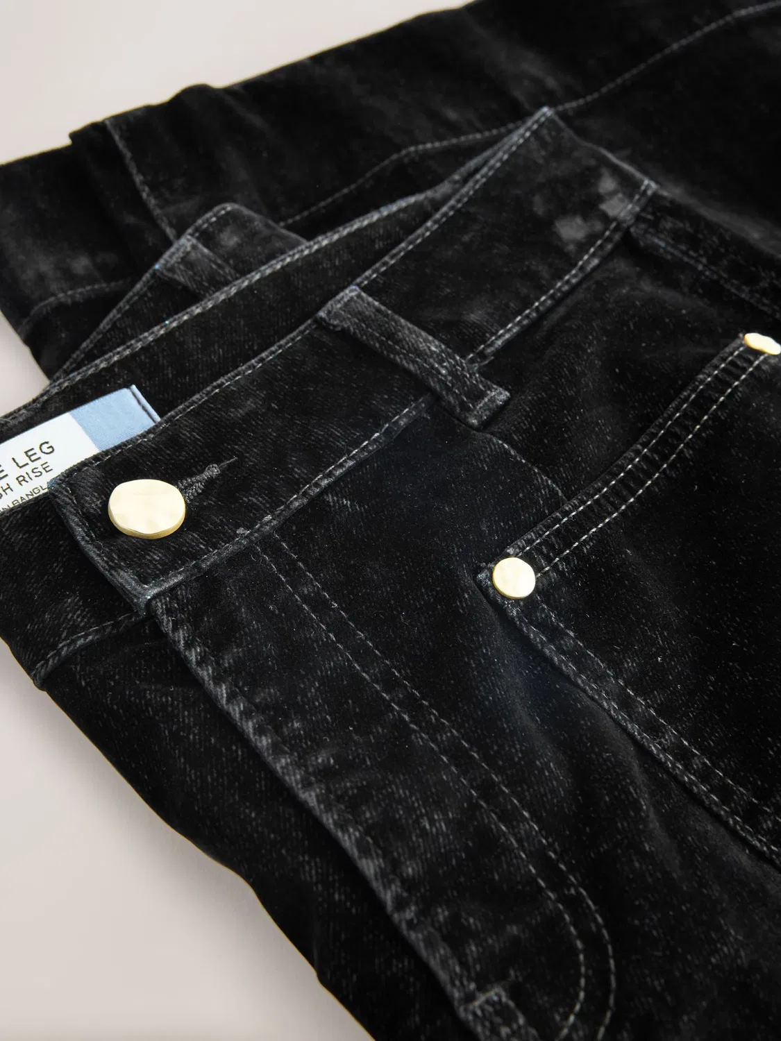 Широкие джинсы 'N. Premium' Next, Black Denim — фото 3