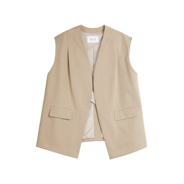 

ELLE Женская жилетка Khaki Moderate