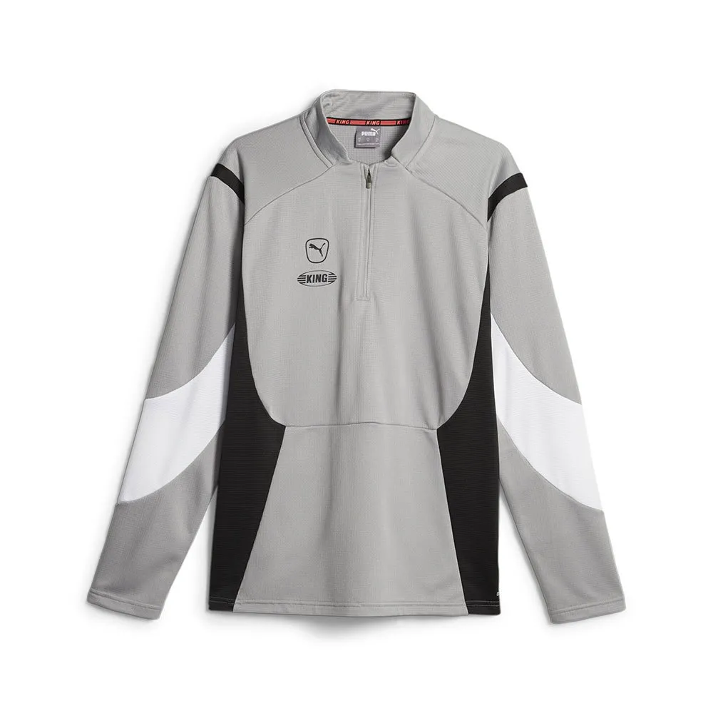 

Толстовка Puma King Pro half zip, серый