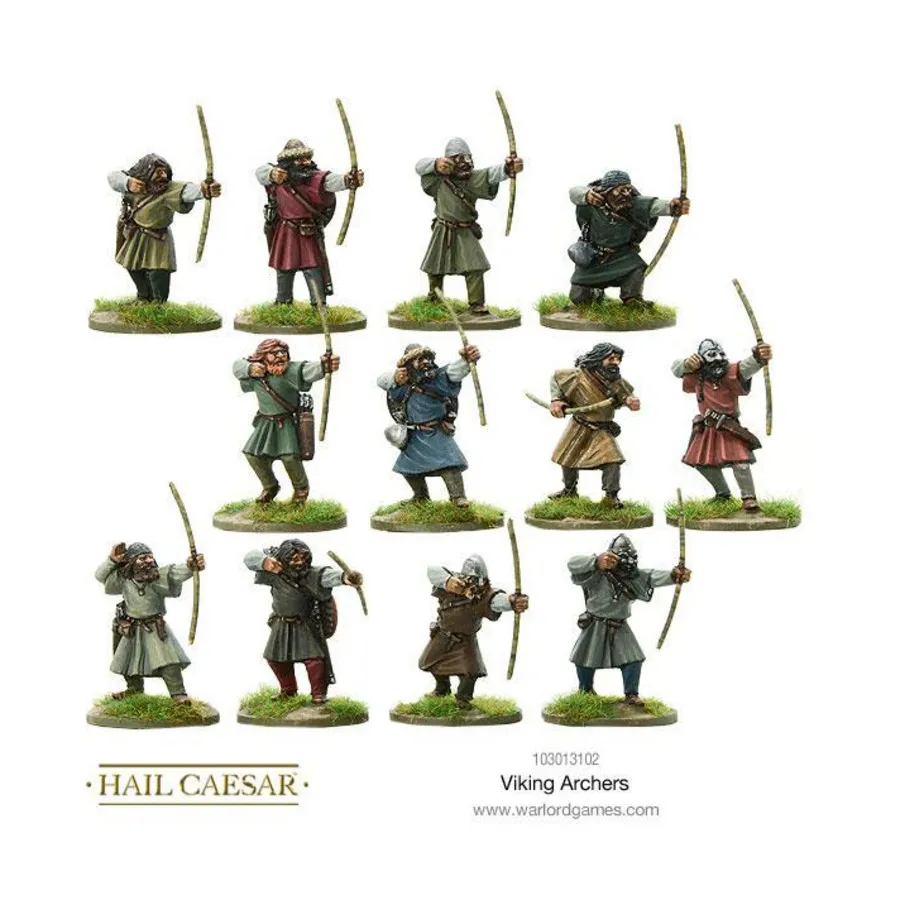 

Викинги-лучники, Hail Caesar - The Dark Ages - Vikings (28mm)