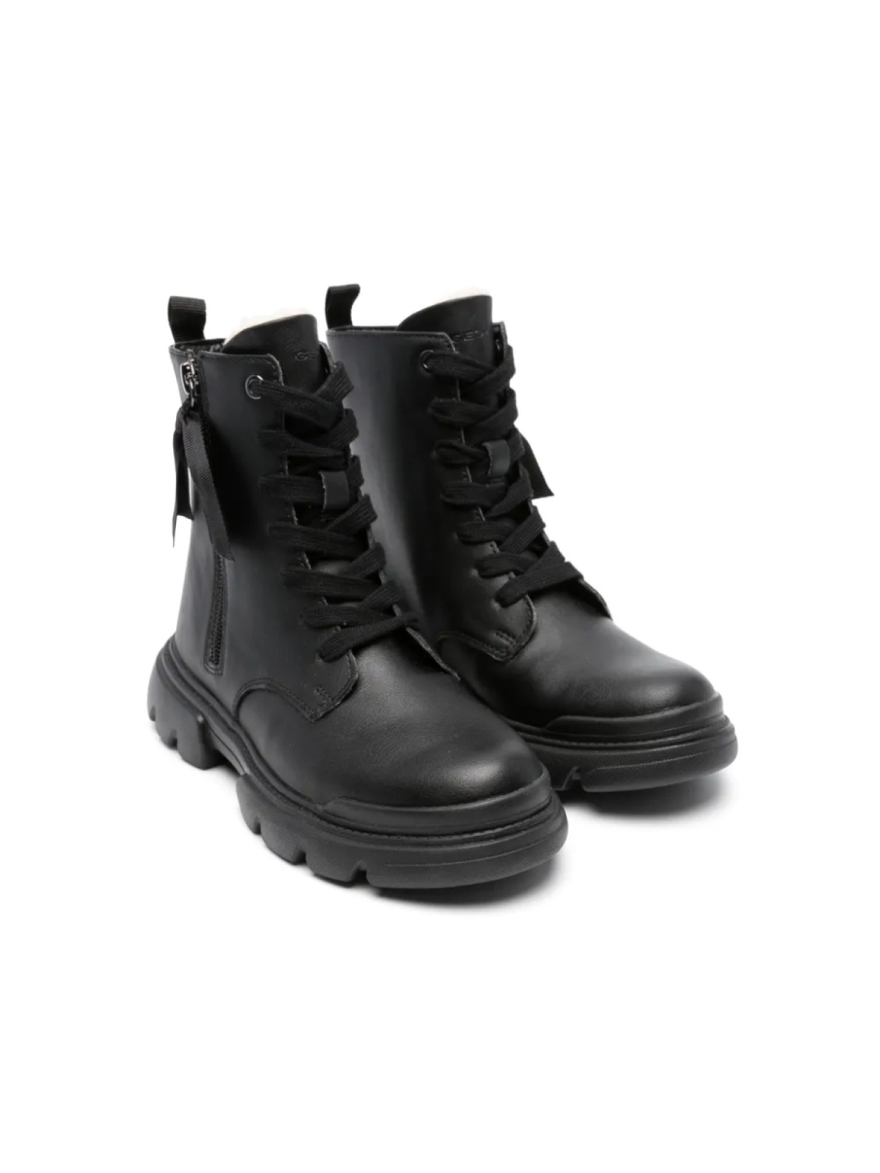 

Geox Kids ботинки Junette в стиле милитари, черный