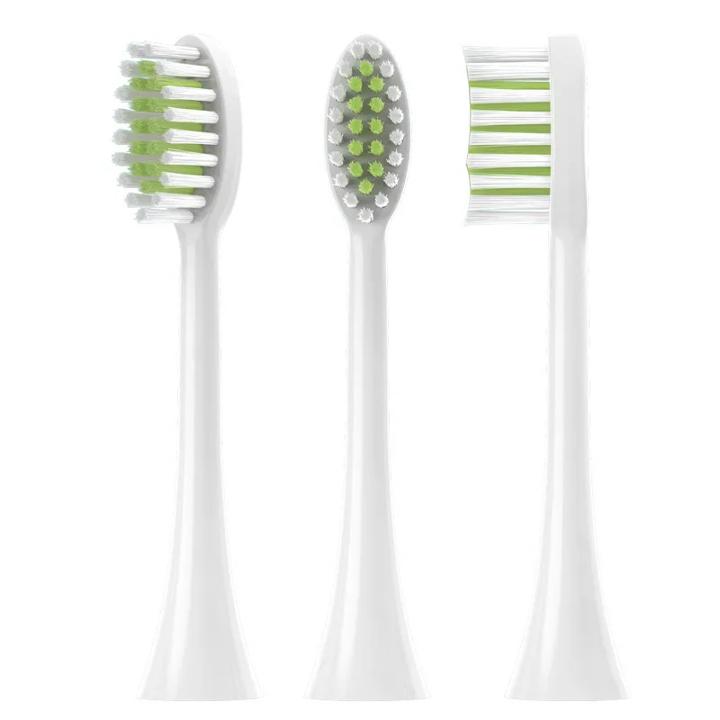 Сменные насадки для зубной щетки CHENSONG, Soft Mint Green-4 Pcs Set[Independent Vacuum Packaging+Dustproof Cover+Toothbrush Stands] — фото 4