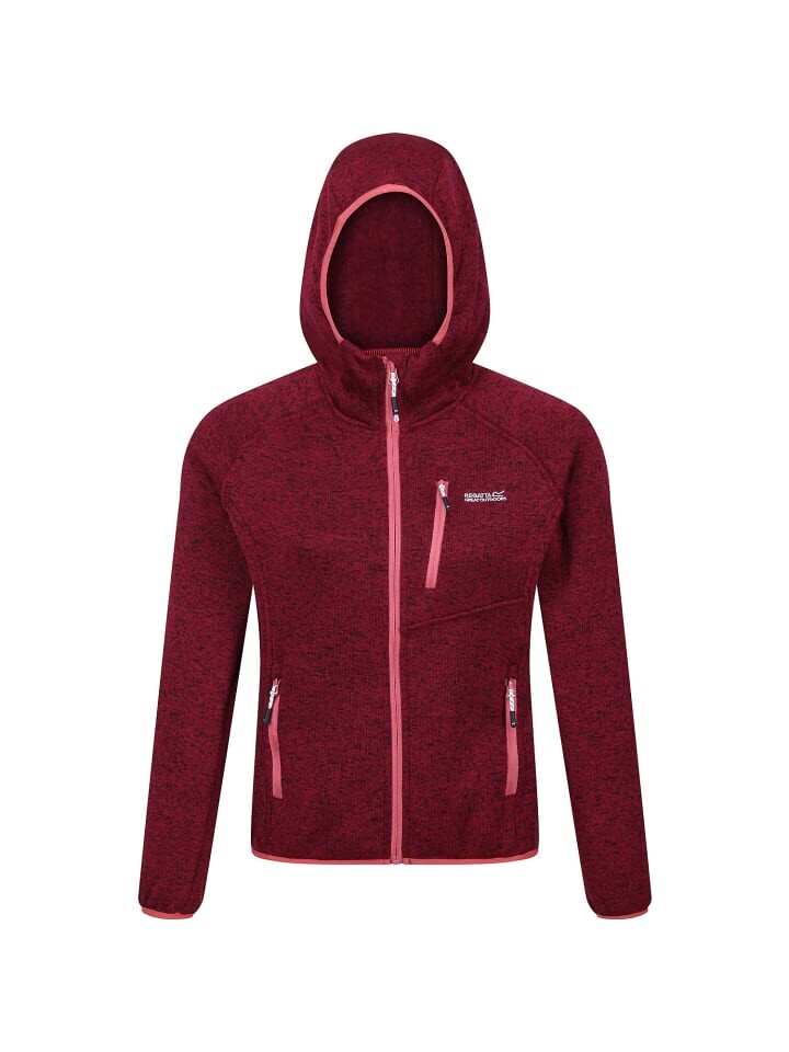 

Флисовая куртка Regatta Fleecejacke Wms Hood Newhill, цвет Dunkelrot