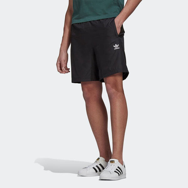 Шорты оригинальные adicolor essentials trace шорты Adidas, черный — фото 3