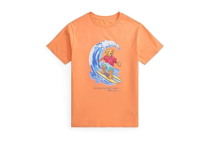 Футболка Polo Bear хлопок Polo Ralph Lauren Kids, T-Bird Yellow