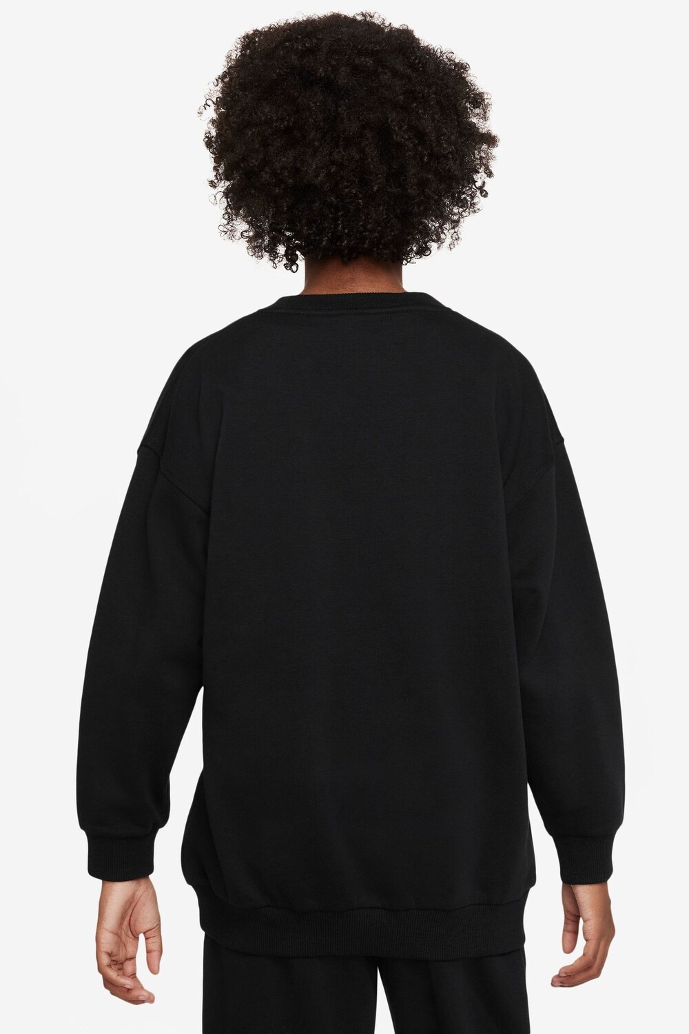 Флисовая толстовка Oversize Club Nike, черный — фото 3