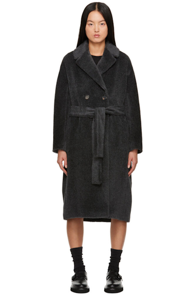 

Серое пальто Заир Max Mara