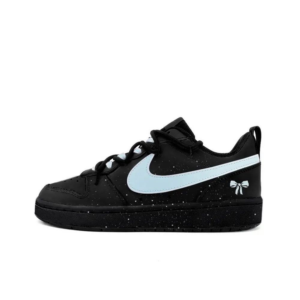 

Кеды Nike Court Borough Skateboard Shoes Women's Low-Top White, женская