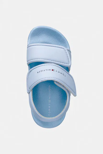 Сандалии детские на липучке Tommy Hilfiger, синий — фото 4