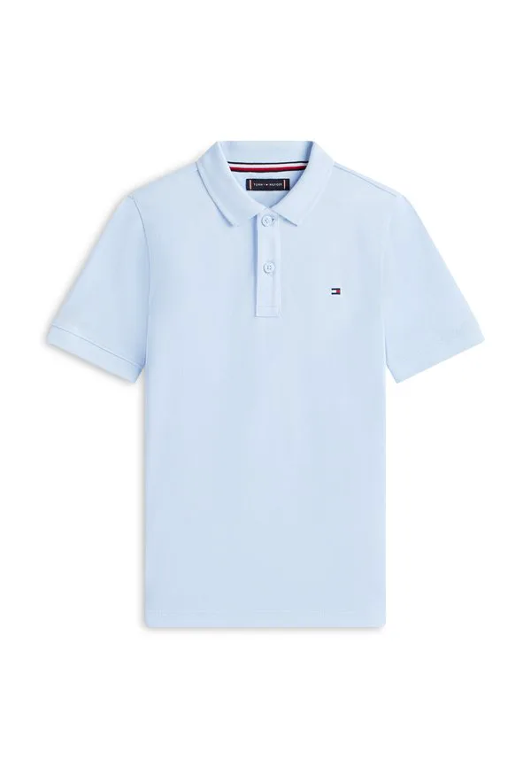 Базовая рубашка поло из пике стандартного кроя Tommy Hilfiger, Sweet Blue — фото 4
