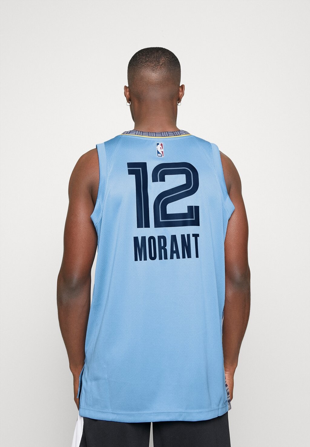 Футболка NBA JA MORANT MEMPHIS GRIZZLIES Nike, светло-синий — фото 3