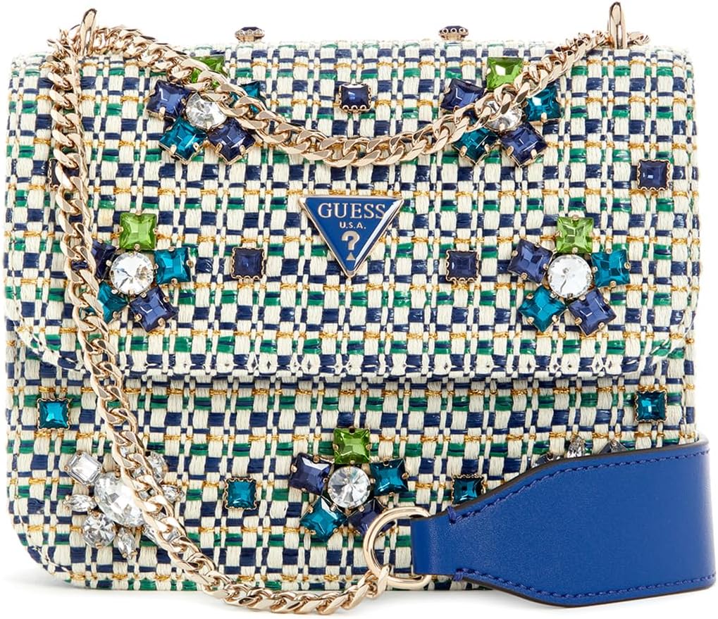 

GUESS Beauvoir трансформируемая сумка кроссбоди, Sapphire Multi