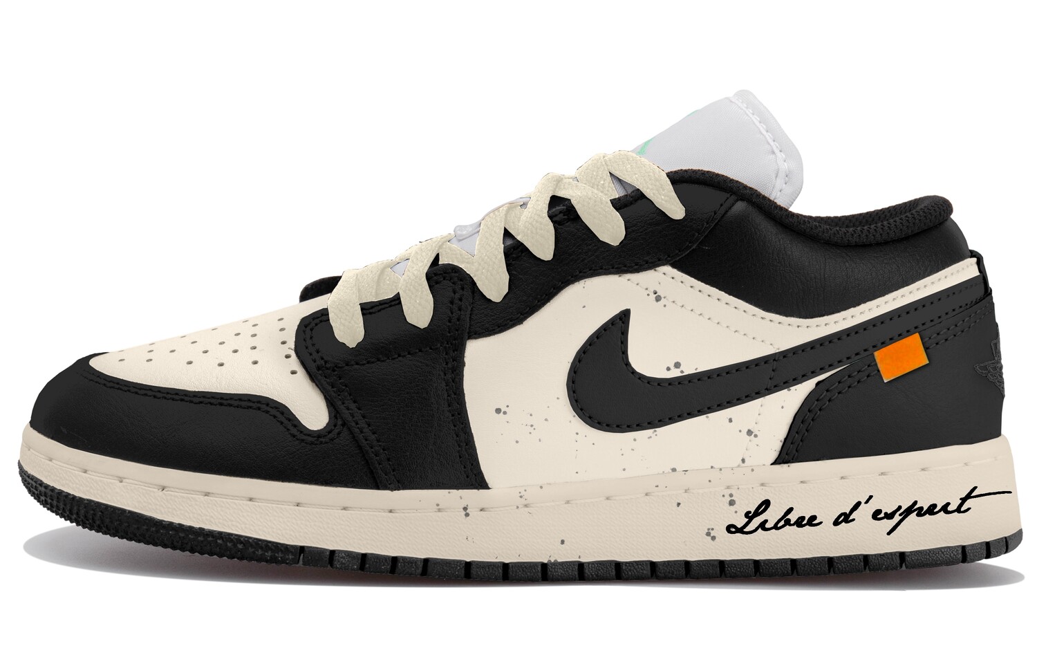 

Баскетбольные кроссовки Air 1 Vintage Men Low-Top Black/White Jordan