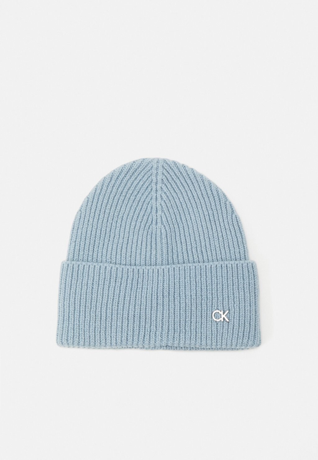 

Шапка CHUNKY BEANIE Calvin Klein, светло-голубой