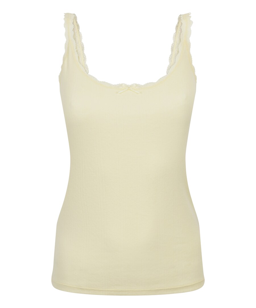

Пижамная рубашка Hunkemöller, цвет Light yellow