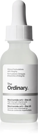 

Осветляющая сыворотка для лица The Ordinary Niacinamide 10% + Zinc 1%, 30 ml