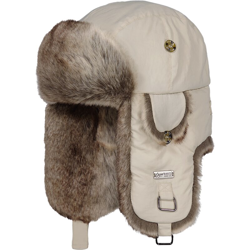 

Шапка/Меховая шапка/шапка пилота-камикадзе Barts, бежевый