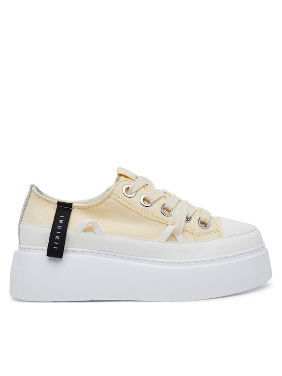 Тканевые кроссовки Matilda Canvas Low 30102-025 Inuikii, желтый