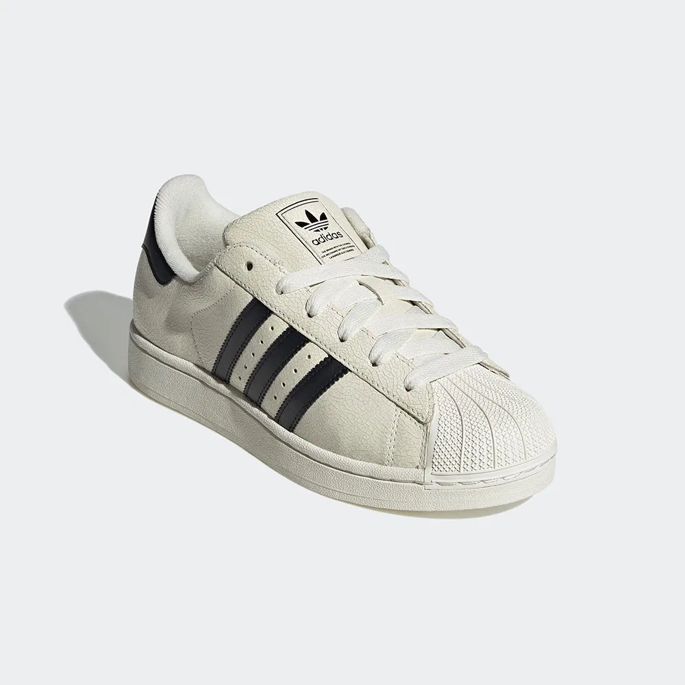 Мужские низкие кроссовки Superstar II белые с чёрным от Adidas