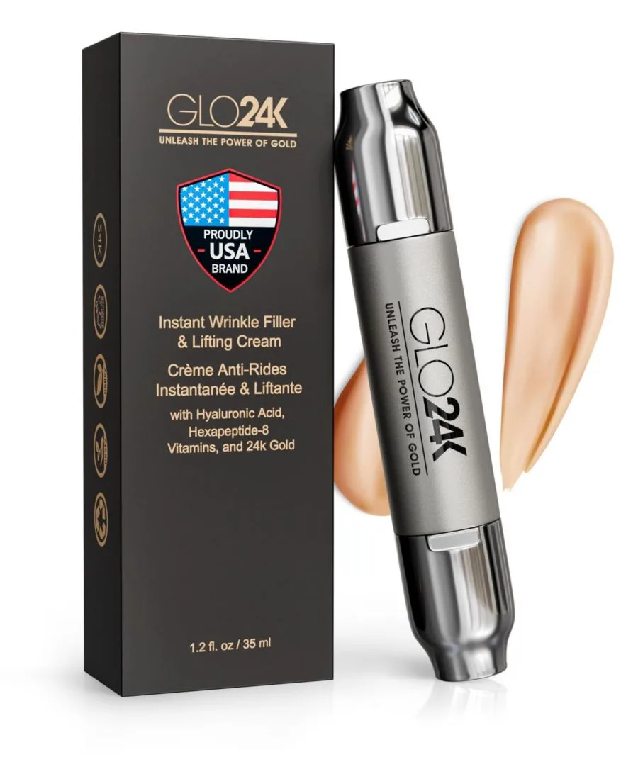 Крем для лица Glo24K — Для мгновенного заполнения морщин и подтяжки кожи, 35 мл