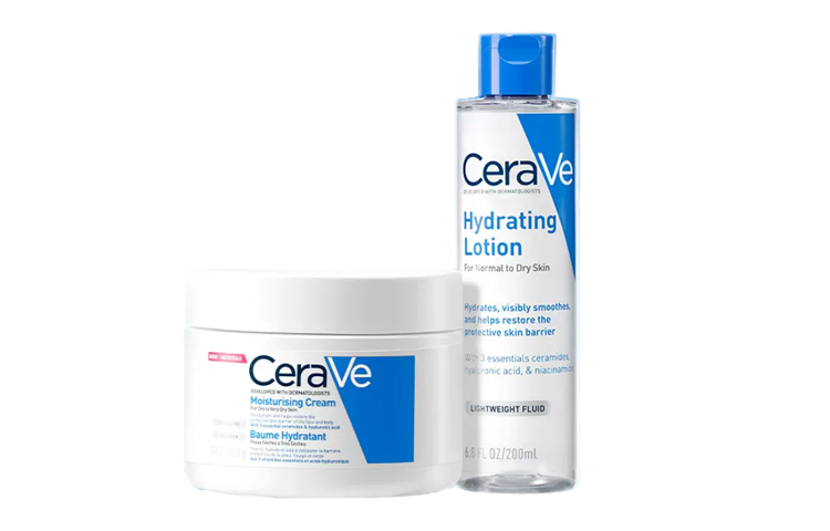 

CeraVe Ежедневный увлажняющий крем, набор для ухода за кожей Barrier Repair Water Cream увлажняющий освежающий увлажняющий набор из 2 предметов