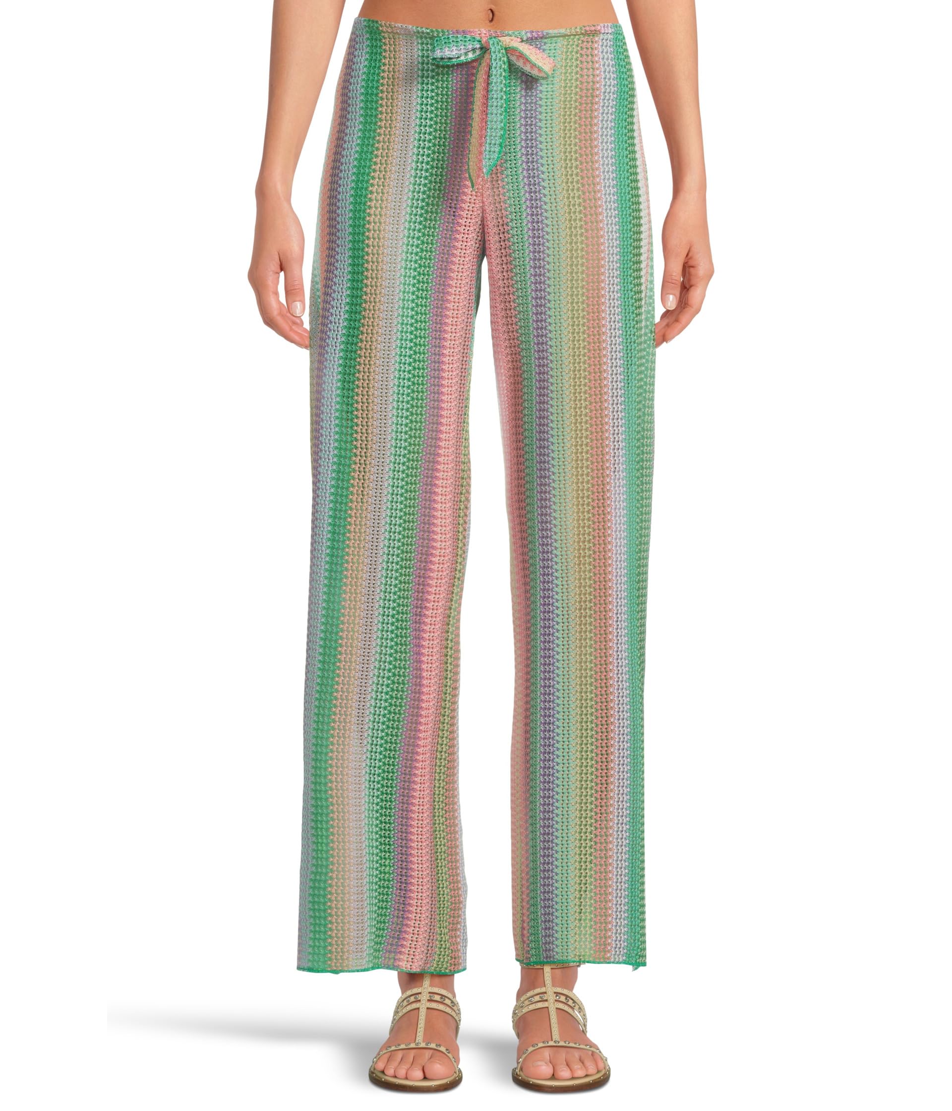 

Брюки BECCA Beach Side Crochet Split Leg Pants, Mutlicolor