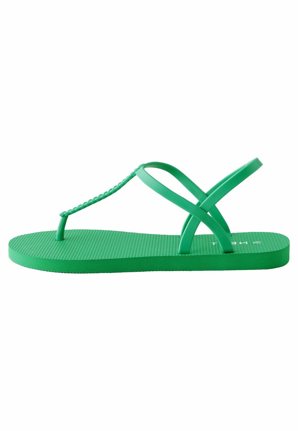 Сандалии с Т-образной застежкой REGULAR FIT - BEACH PLAITED Next, зеленый