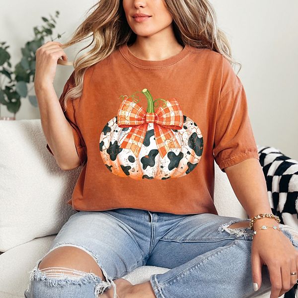 

Футболка Cow pumpkin coquette distressed Simply Sage Market, Yam, Зеленый, Футболка Cow pumpkin coquette distressed Simply Sage Market, Yam