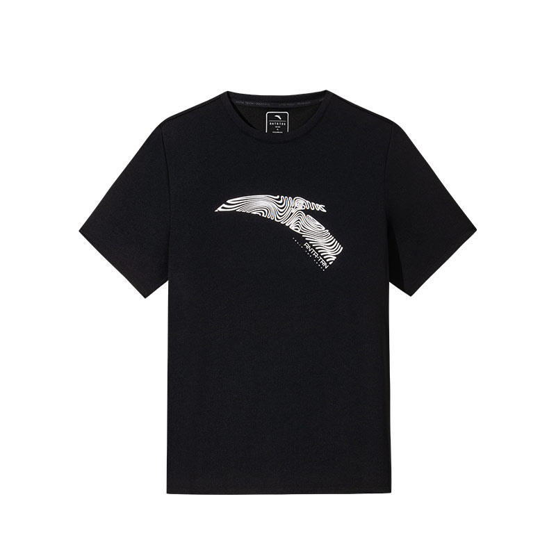 

ANTA Футболка мужская базовая black, Черный, ANTA Футболка мужская базовая black