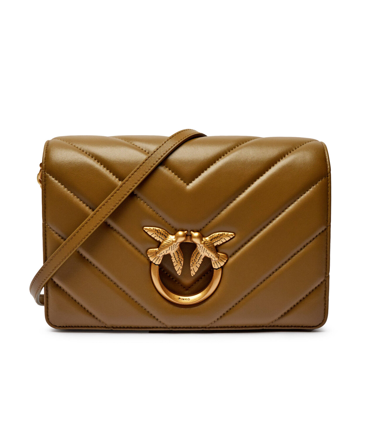 

Сумка через плечо Pinko LOVE CLICK CLASSIC SHEEP NAPPA, оливково-зеленый