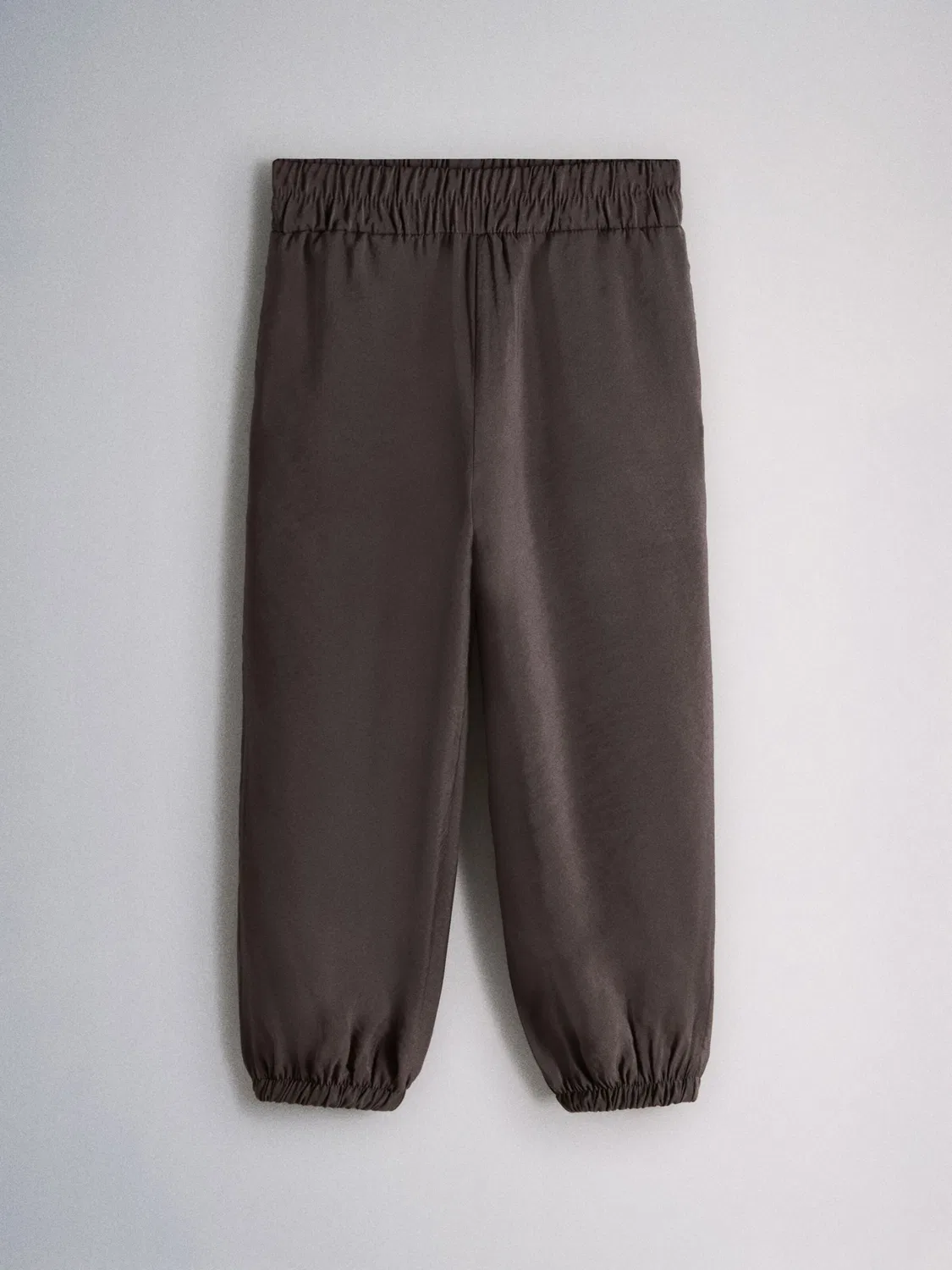 Широкие штаны The Set, Chocolate/Khaki — фото 2