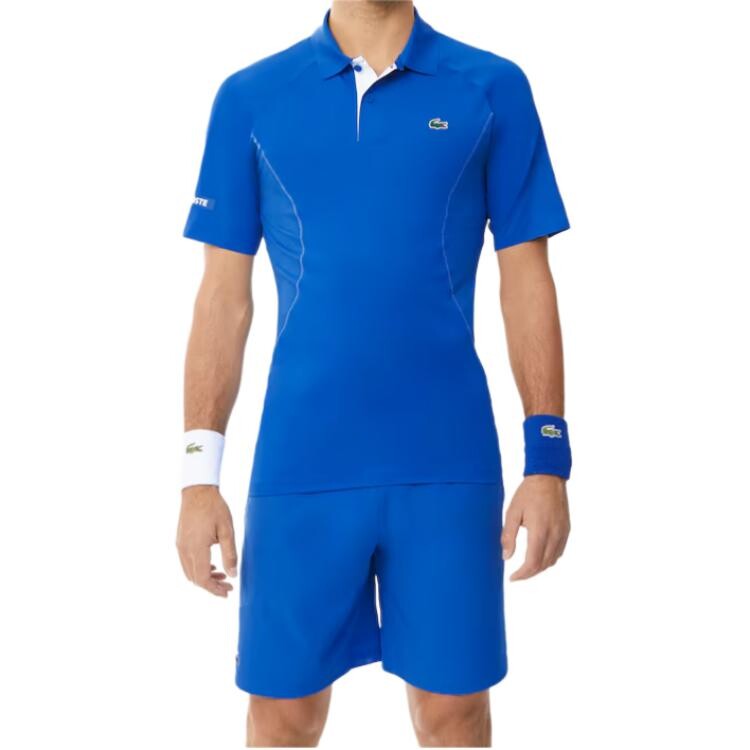 Шорты Lacoste Djokovic Collaboration, мужские, синий — фото 3