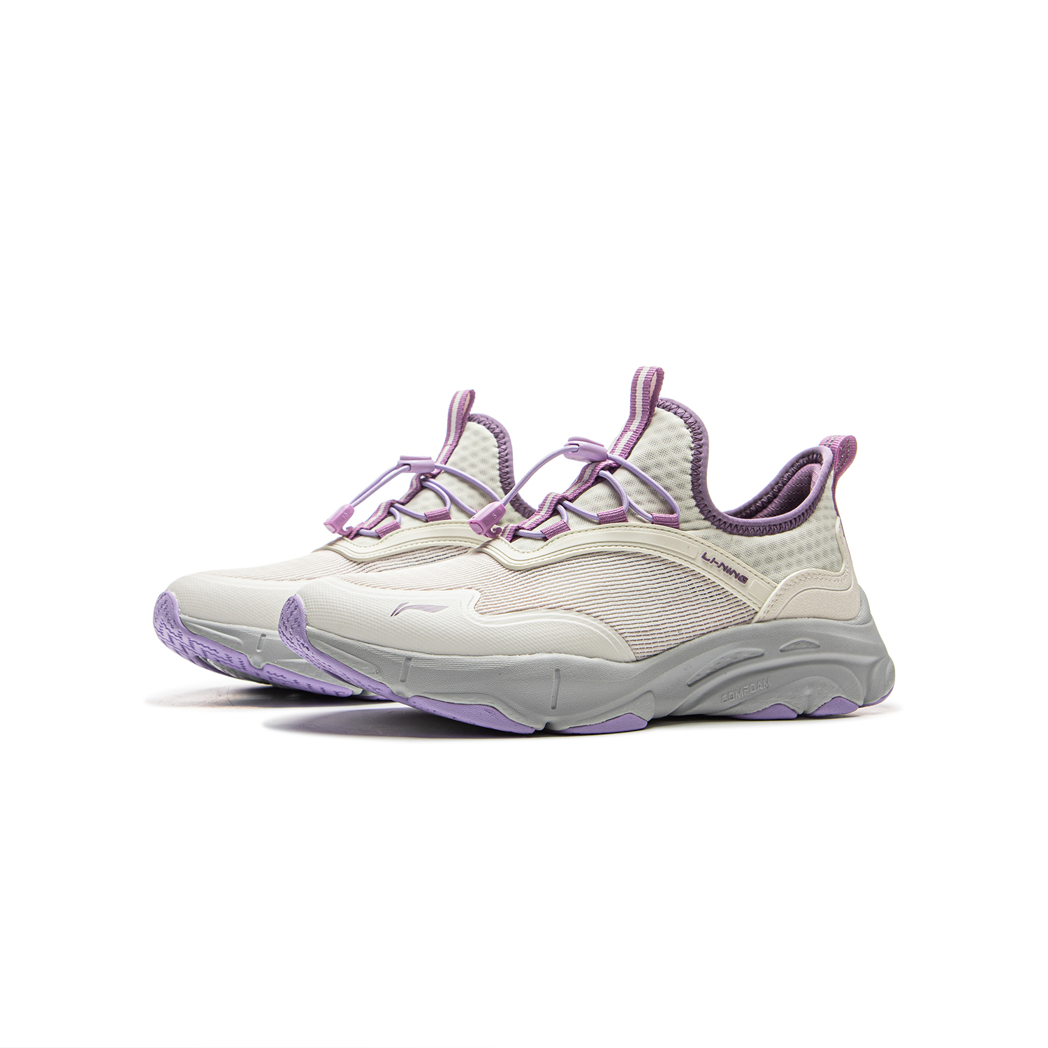 LINING YOUNG Спортивная обувь low top casual shoes champagne white для детей — фото 4