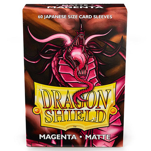 

Чехол для карточек Dragon Shield Matte Japanese Size- Magenta (60 Ct.) In Box