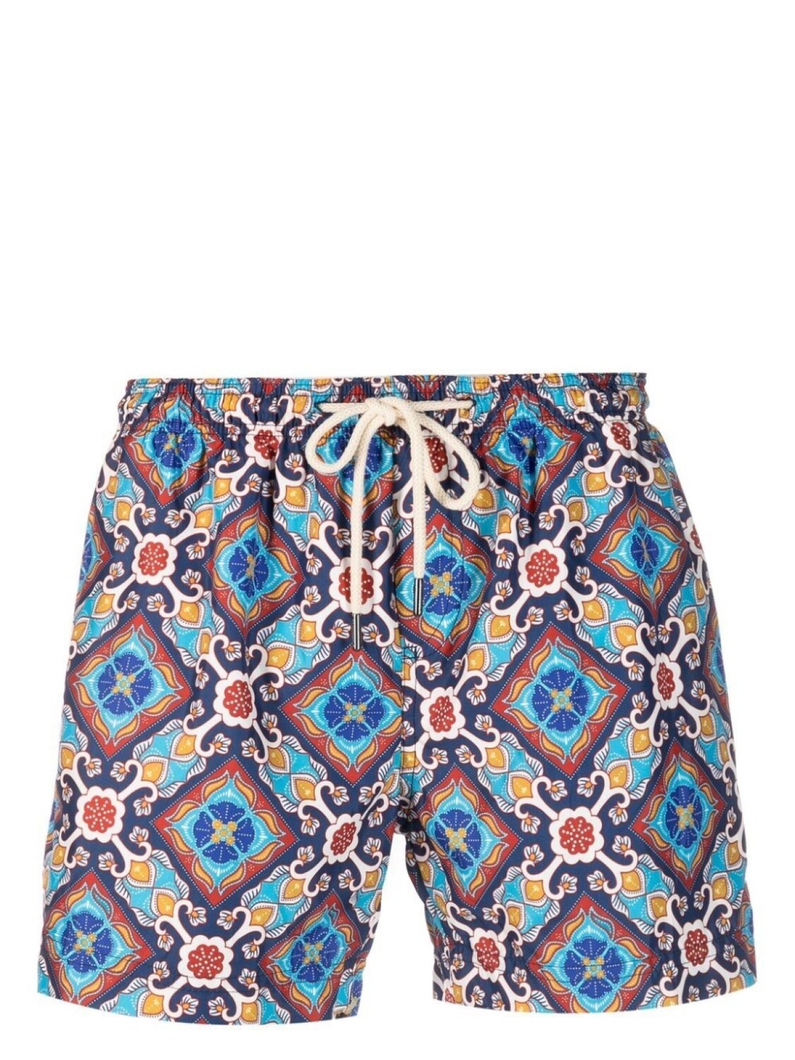 

PENINSULA SWIMWEAR плавки-шорты с геометричным принтом, синий