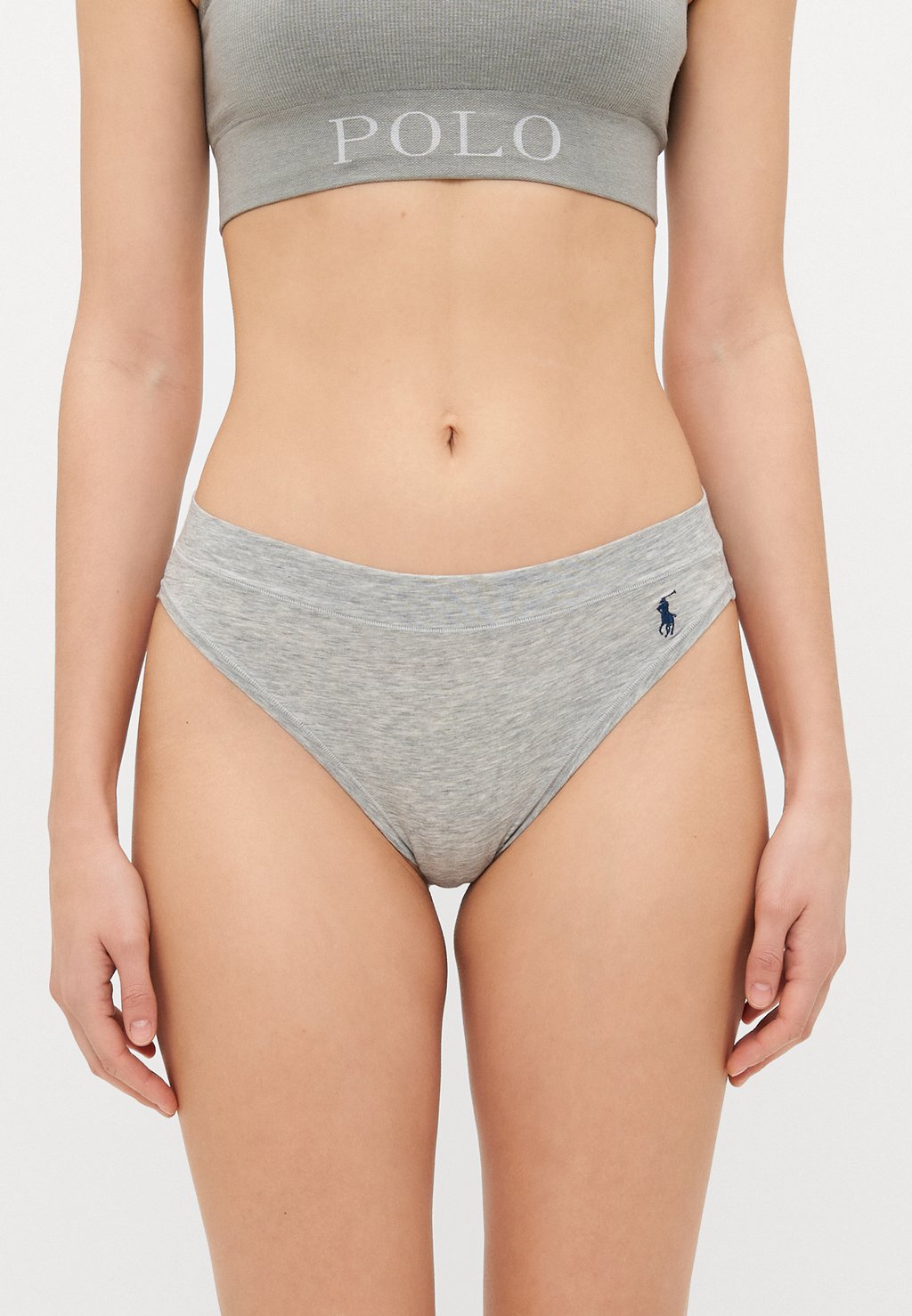 

Трусы-брифы HIGH LEG BRIEF Polo Ralph Lauren, серый
